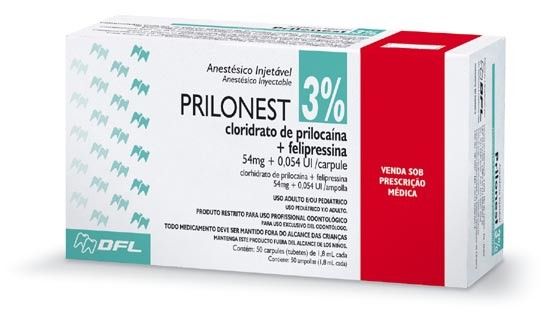 ANESTÉSICO PRILONEST 3% - DFL